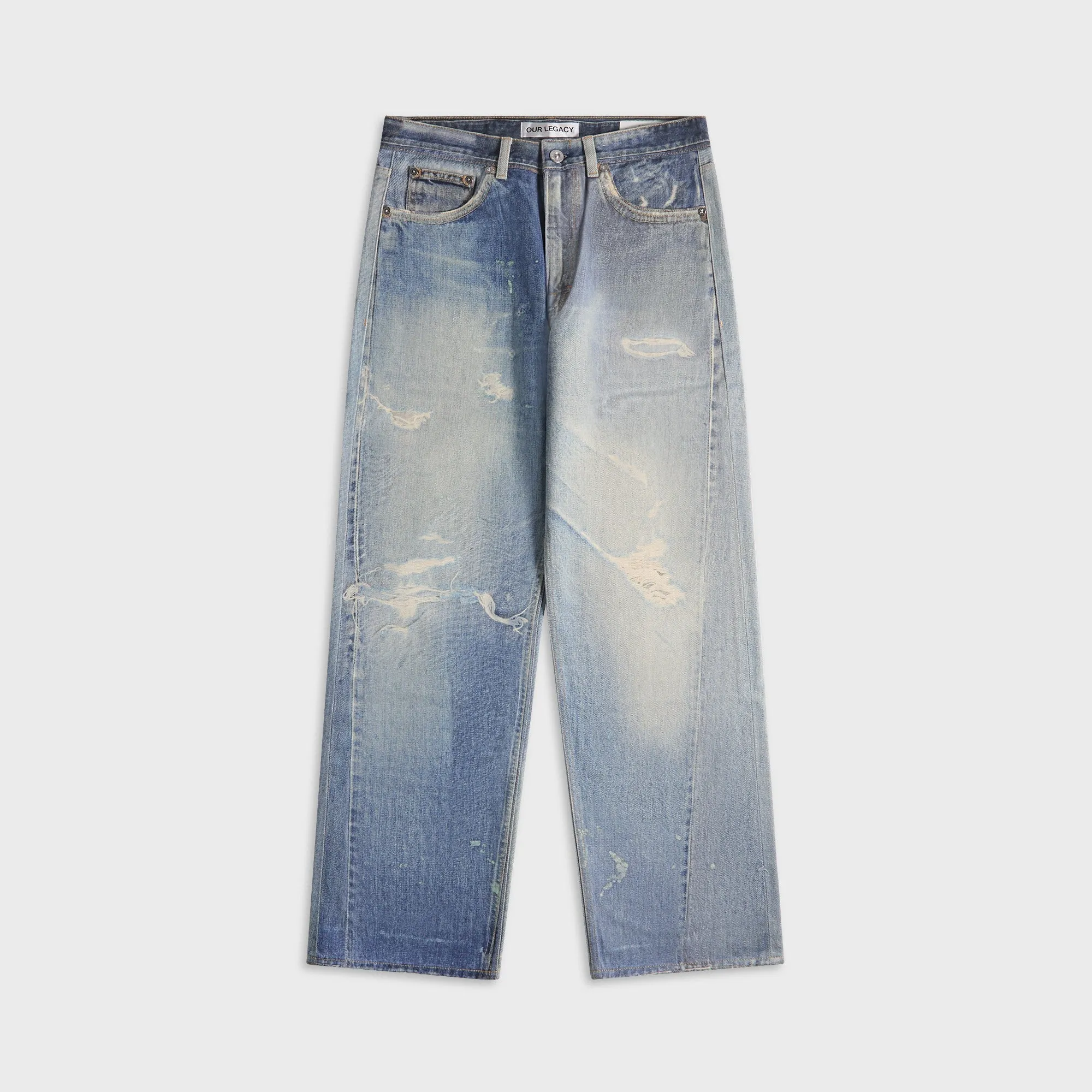 Our Legacy Third Cut Jeans - Digital Denim Print sold by Kith
