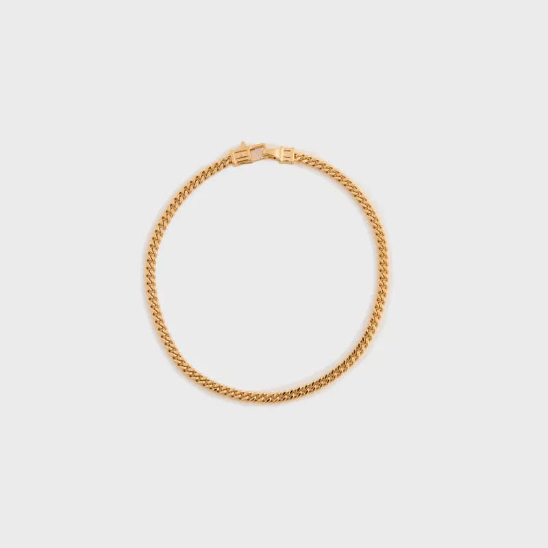 Tom Wood Curb Bracelet - Gold sold by Kith