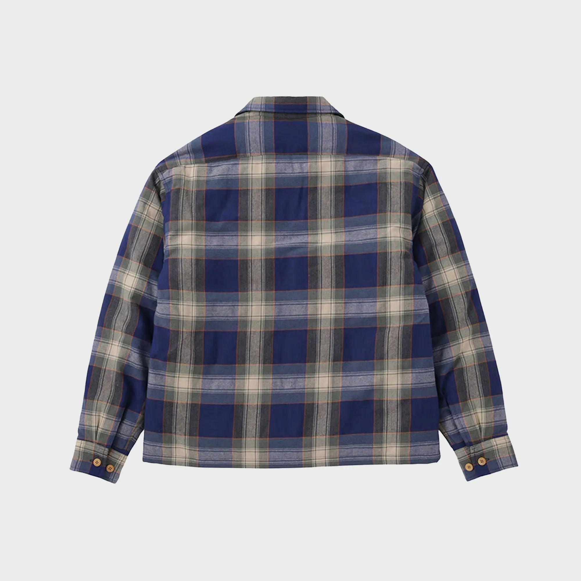 Visvim Keesey Check Down Jacket - Blue sold by Kith product image thumbnail 2