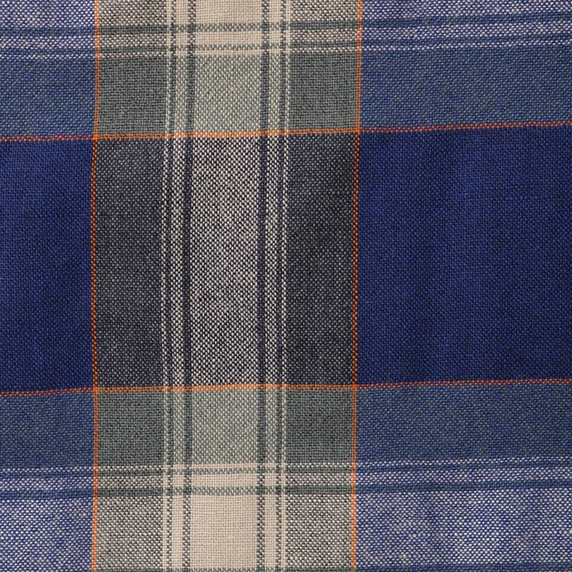 Visvim Keesey Check Down Jacket - Blue sold by Kith product image thumbnail 3