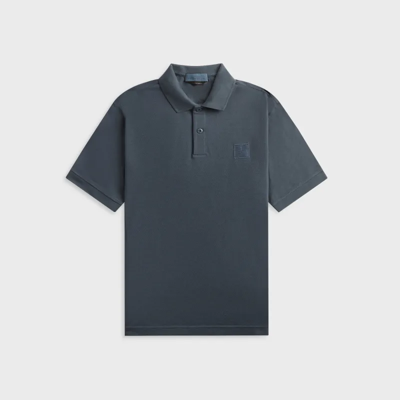Stone Island Short Sleeve Polo - Slate Blu sold by Kith