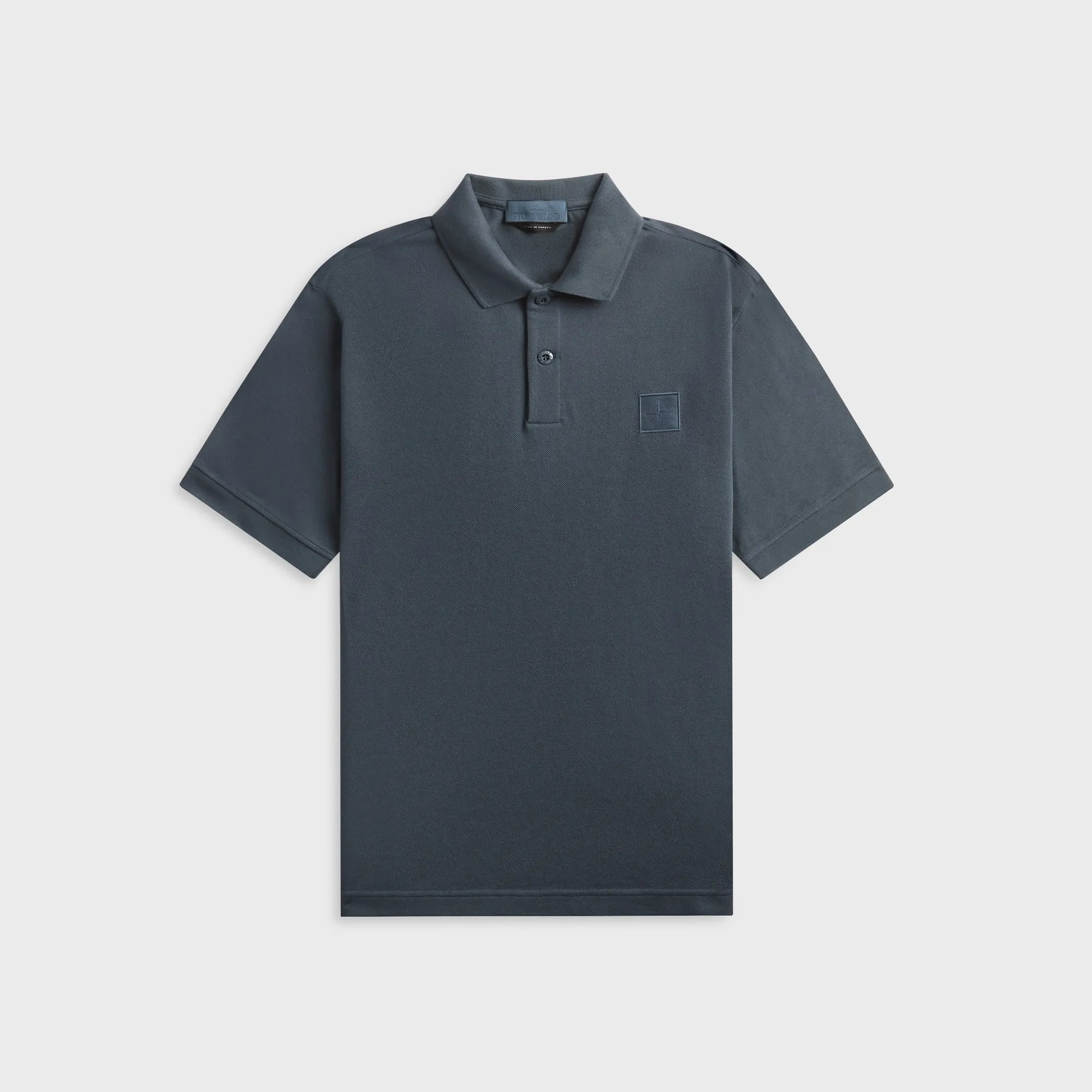 Stone Island Short Sleeve Polo - Slate Blu sold by Kith
