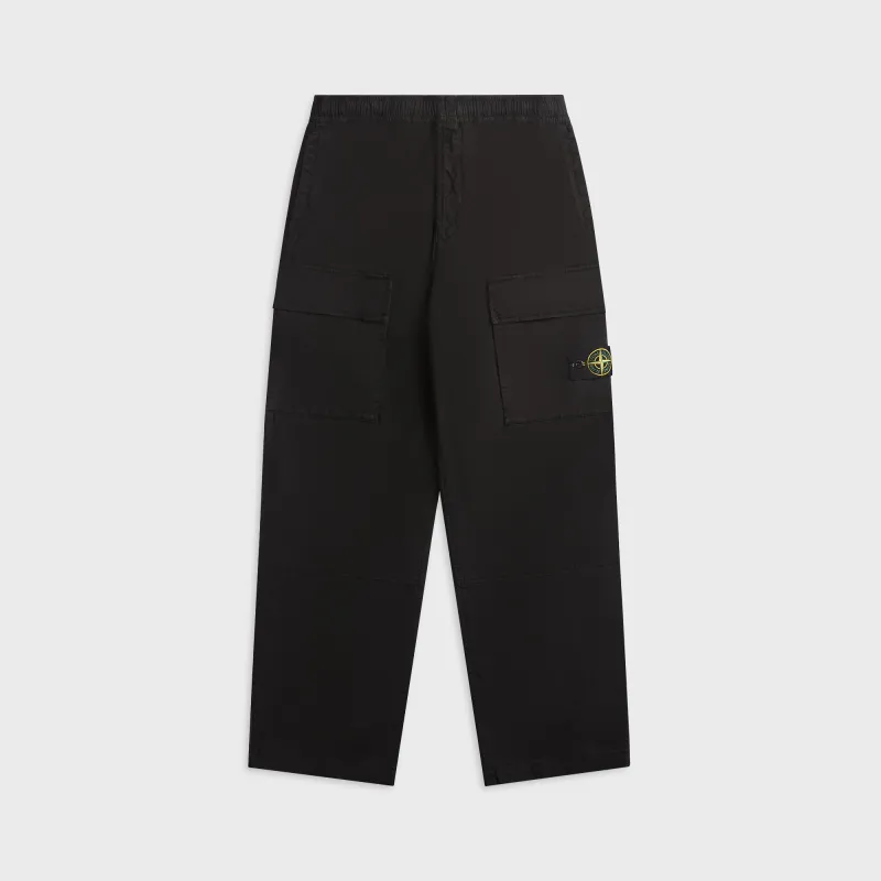 Stone Island Cargo Trousers - Black sold by Kith