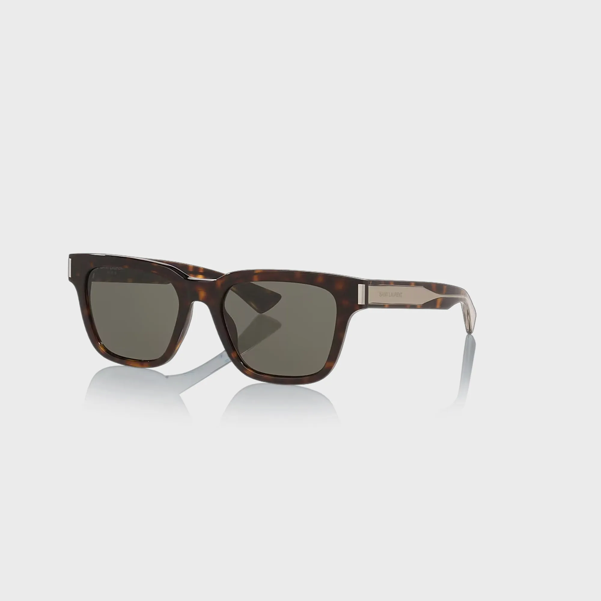 Saint Laurent Man Recycled Acetate Sunglasses - Havana / Grey sold by Kith product image thumbnail 2