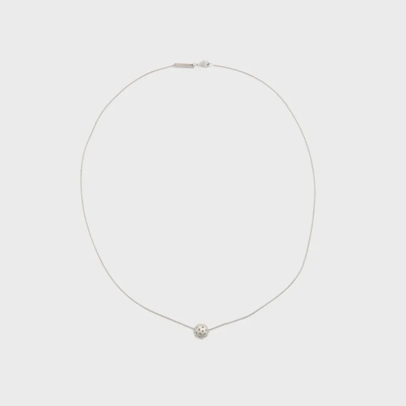 Rick Owens Mini Orb Pendant - Palladio sold by Kith