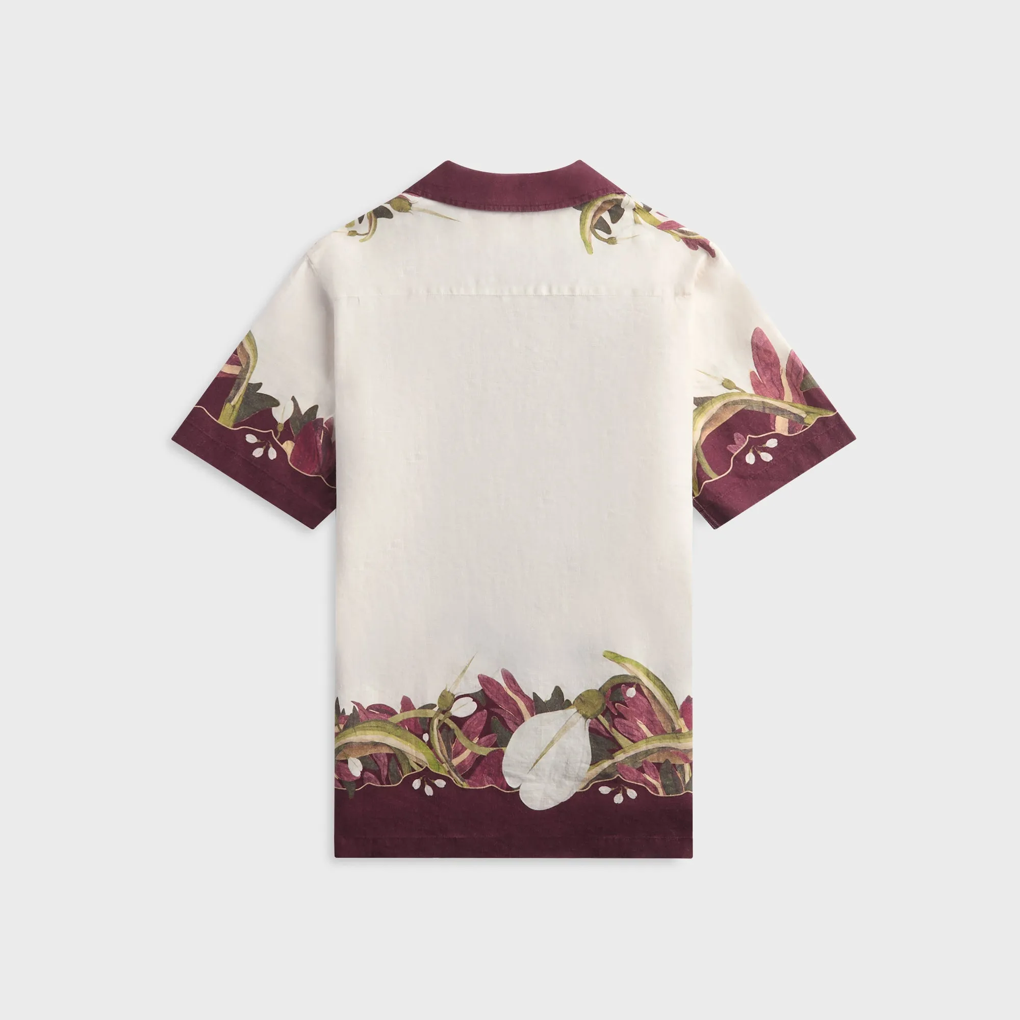 Orlebar Brown Maitan Orchis Shirt - Damson sold by Kith product image thumbnail 2