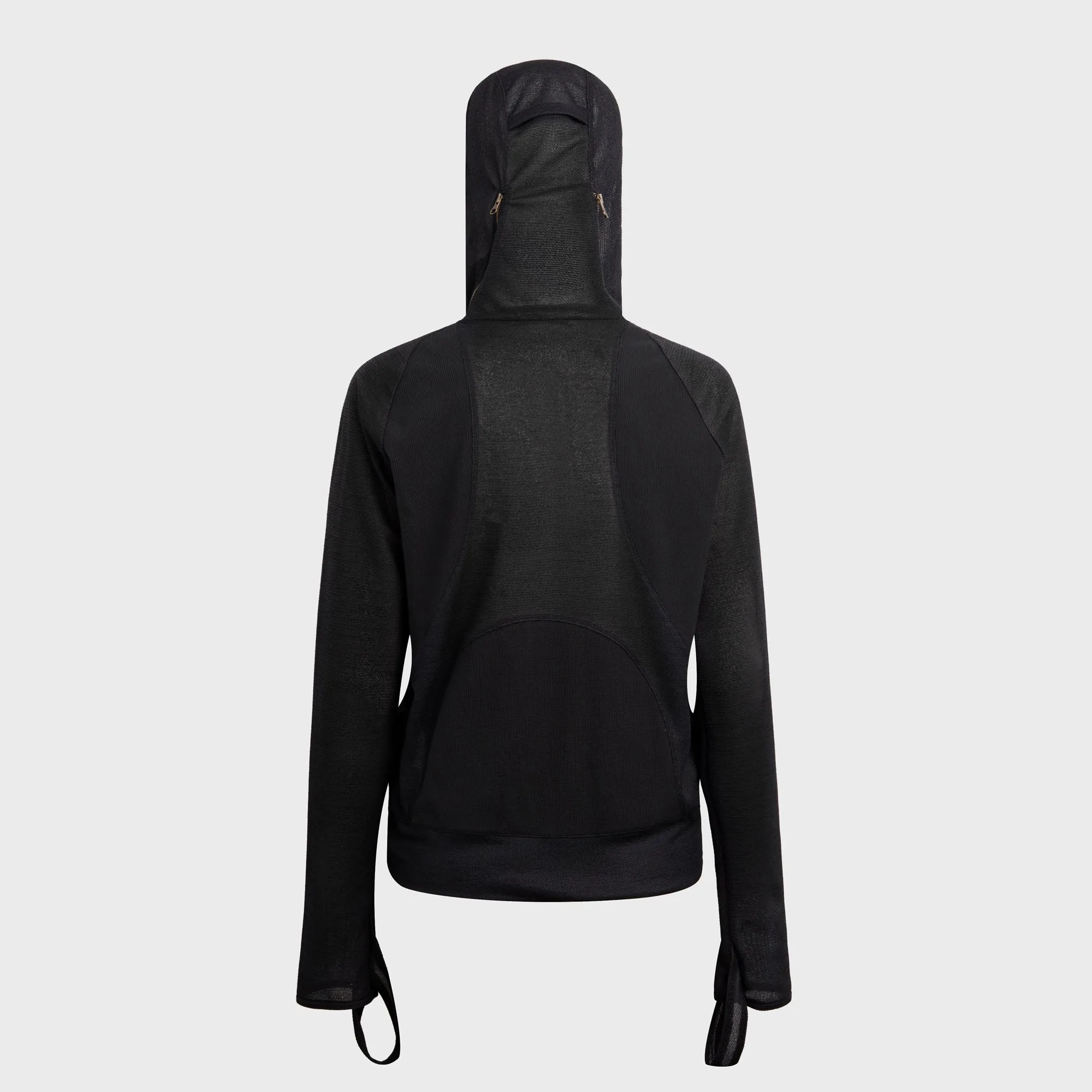 Hyein Seo Slashed Zip Hoodie - Midnight sold by Kith product image thumbnail 2