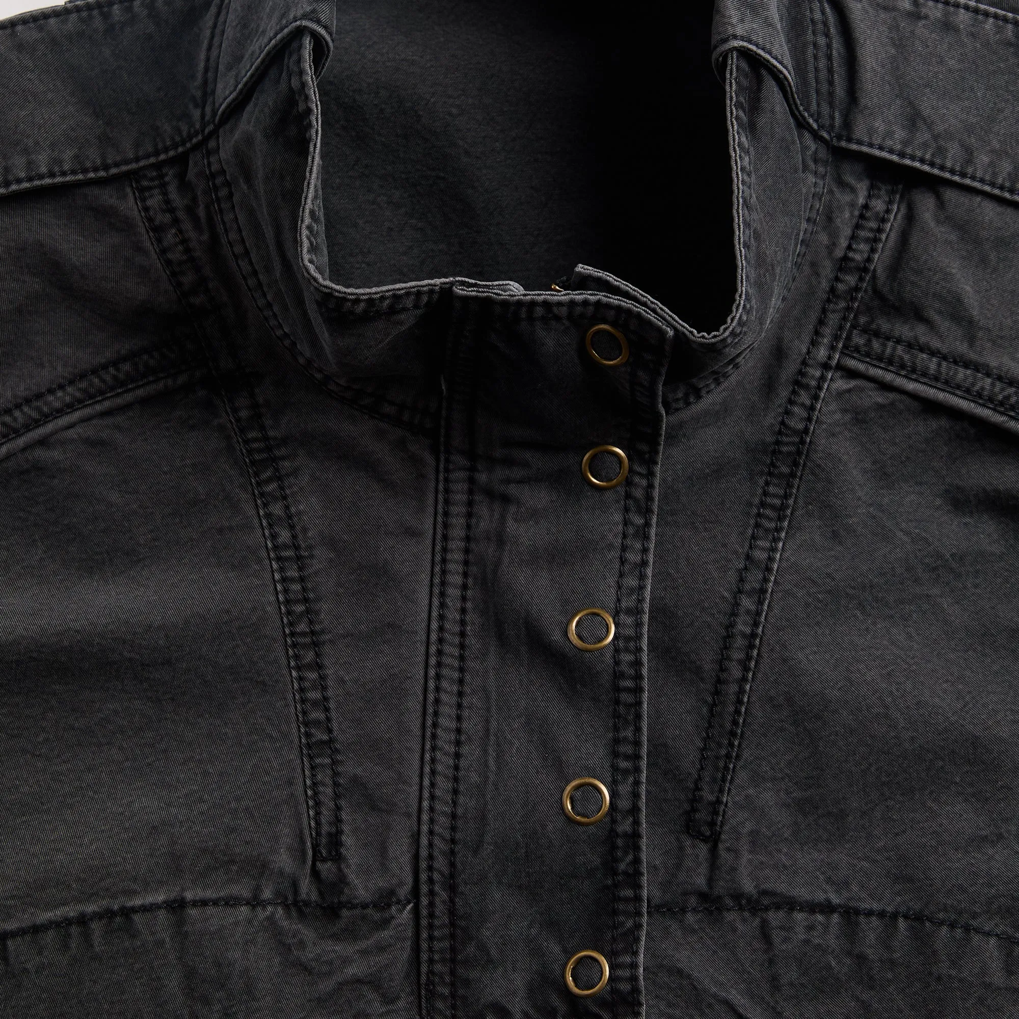 Hyein Seo Double Layer Moto Jacket - Midnight sold by Kith product image thumbnail 3