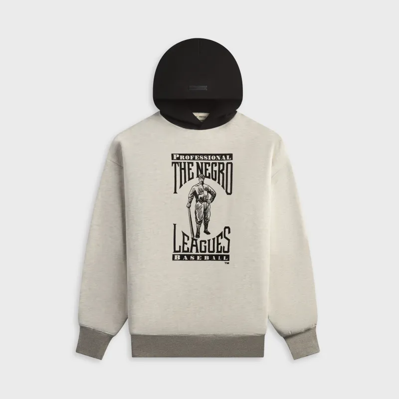 Essentials The Negro Leagues Hoodie - Light Heather / Black sold by Kith