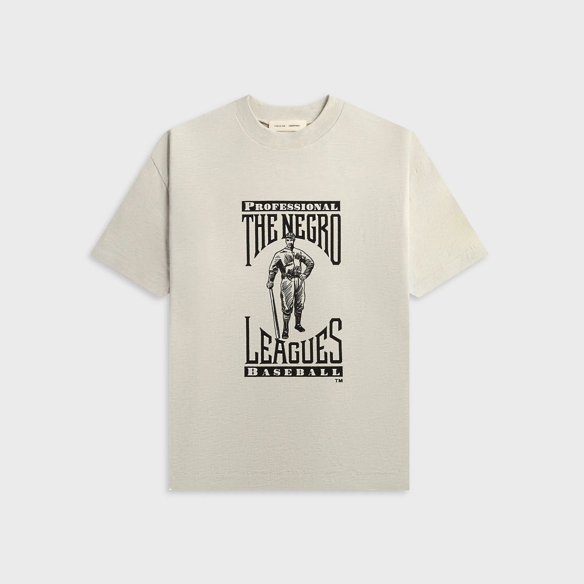 Essentials The Negro Leagues Classic Crewneck Tee - Light Heather sold by Kith