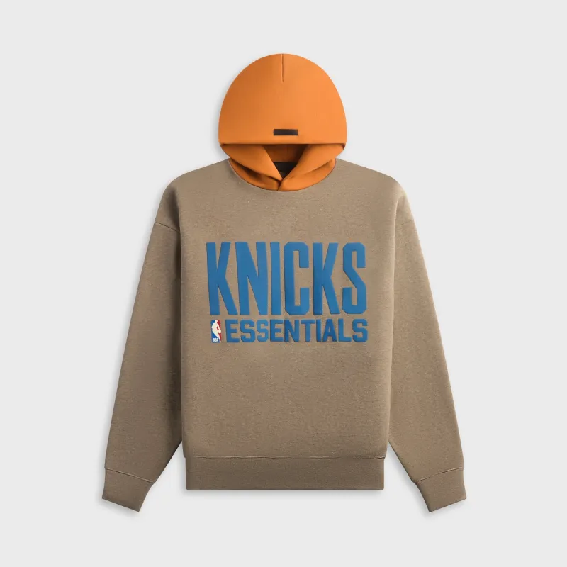 Essentials Knicks Sport Hoodie - Homestead Heather / Orange sold by Kith