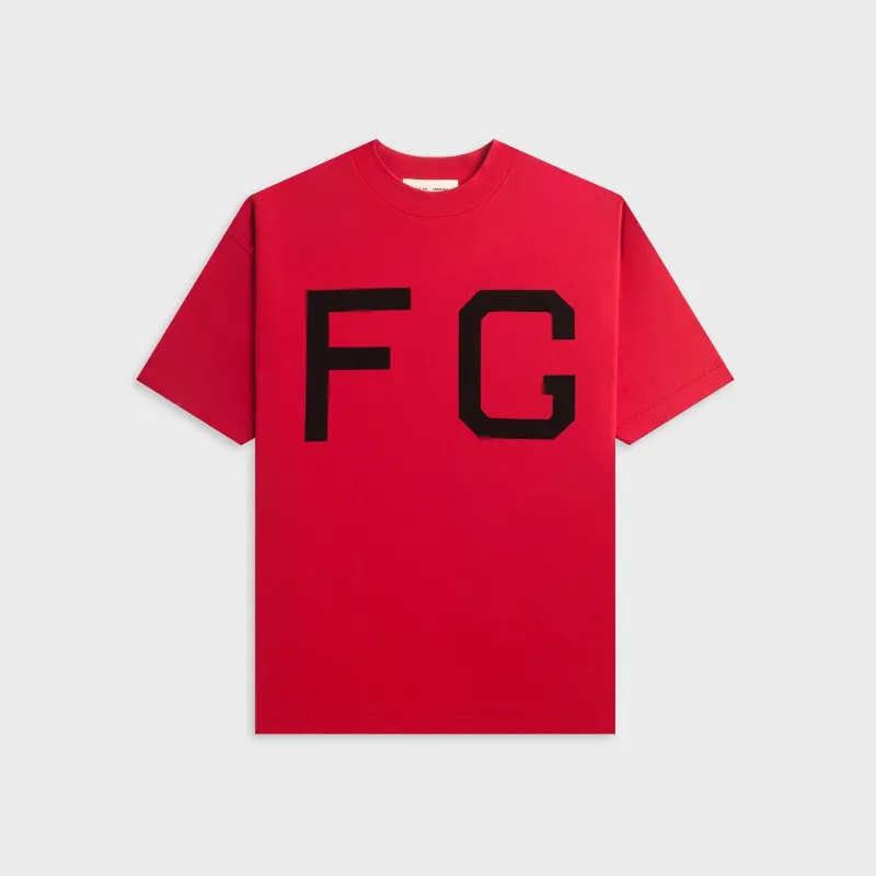 Essentials FG Monarchs Classic Crewneck Tee - Red sold by Kith