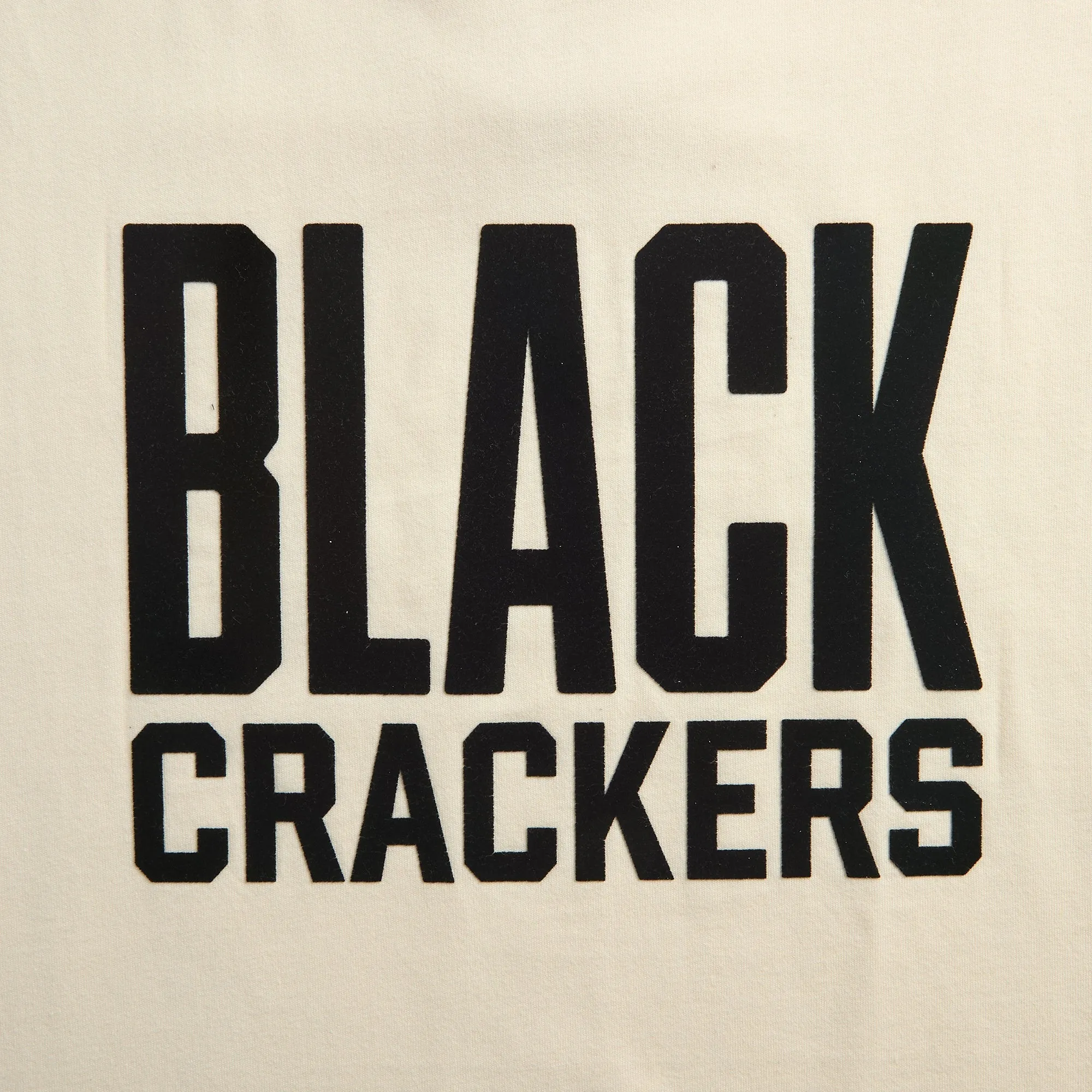 Essentials Black Crackers Classic Crewneck Tee - Cream White sold by Kith product image thumbnail 3