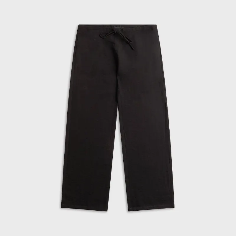 EB Denim Wren Loose Pull On Pant - Black Linen sold by Kith