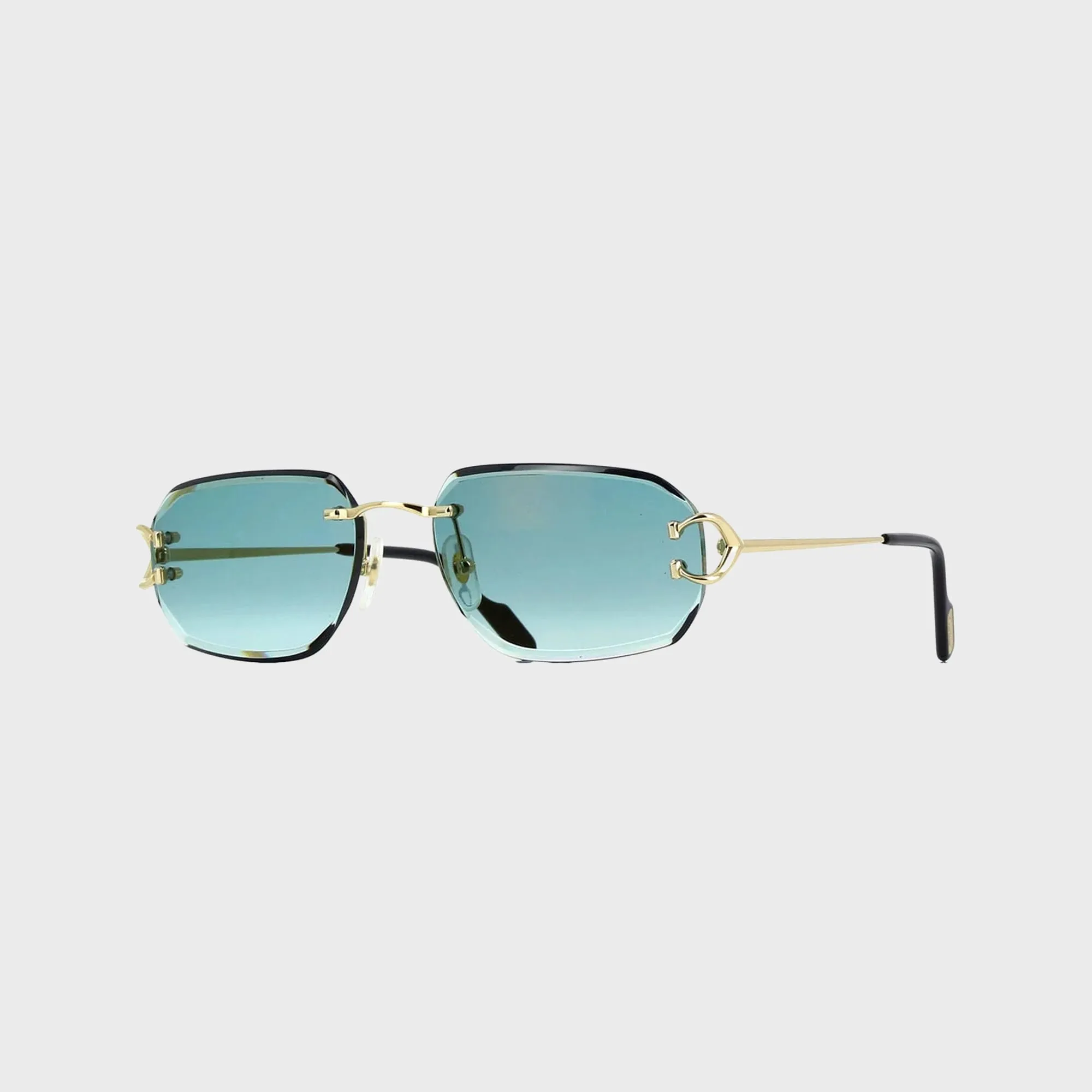 Cartier CT0468S Sunglasses - Gold / Green sold by Kith product image thumbnail 2