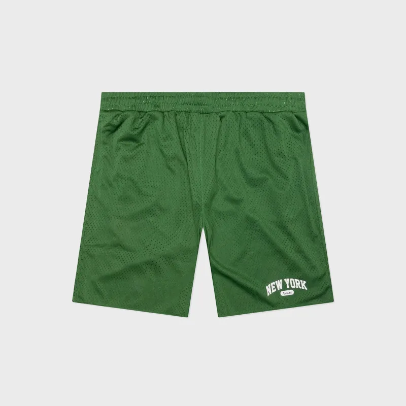 Awake NY Archway Basketball Short - Green sold by Kith
