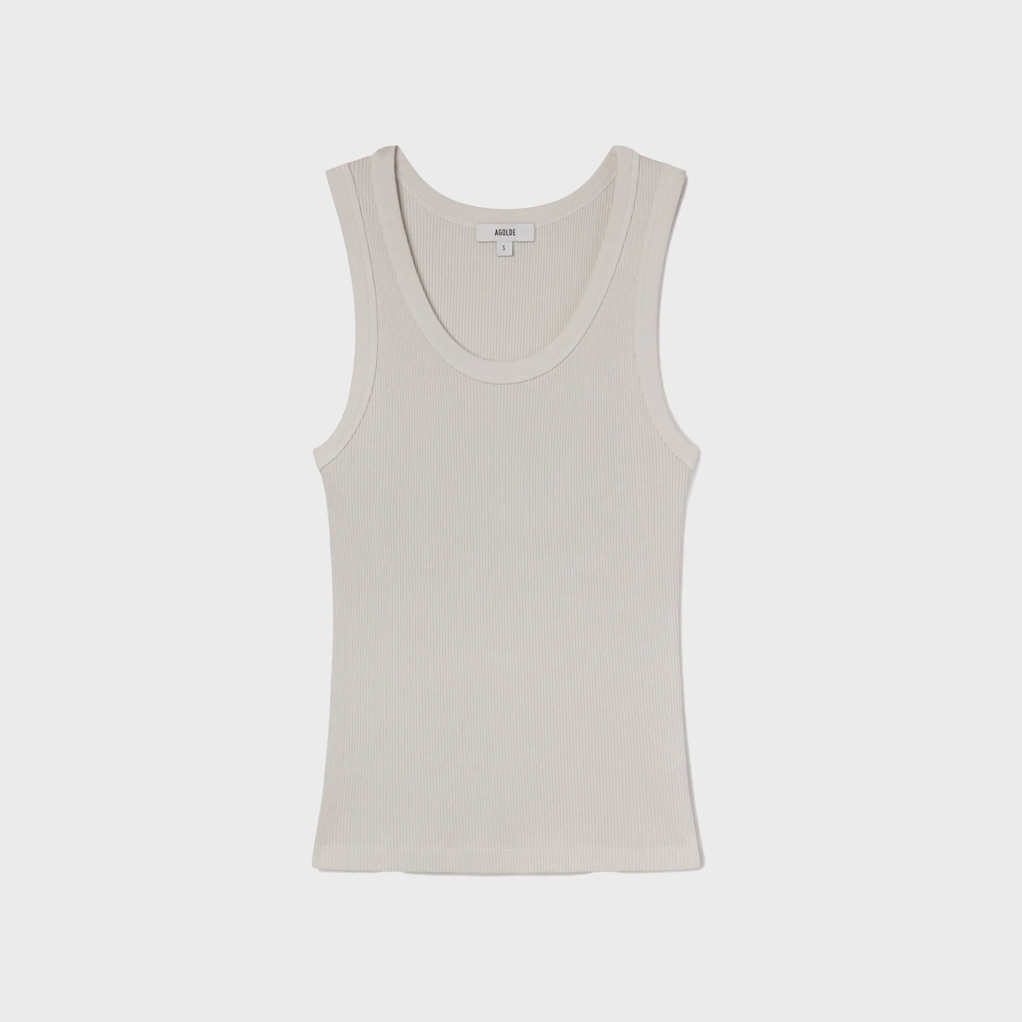 Agolde Poppy Tank - Bone sold by Kith