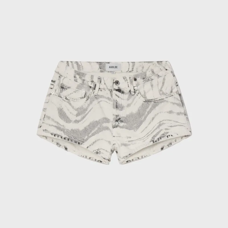 Agolde Low Rise Parket Short - Quiver made by Agolde