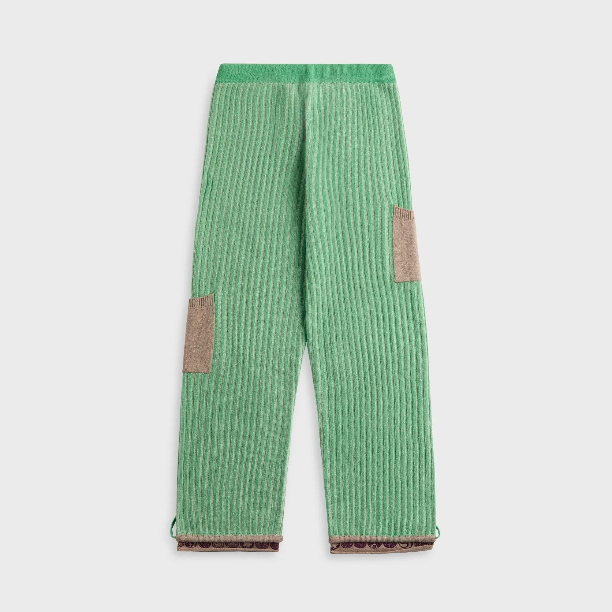ADRIAN CASHMERE Sugar Snap Track Pant - Green sold by Kith product image thumbnail 2