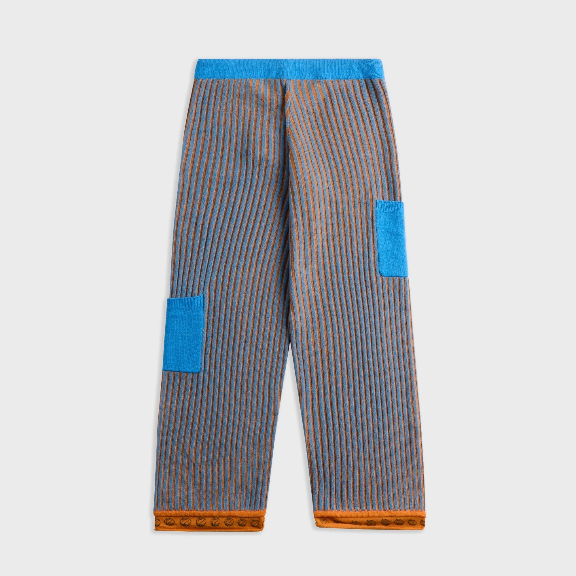 ADRIAN CASHMERE Court Ribbed Track Pant - Orange sold by Kith product image thumbnail 2