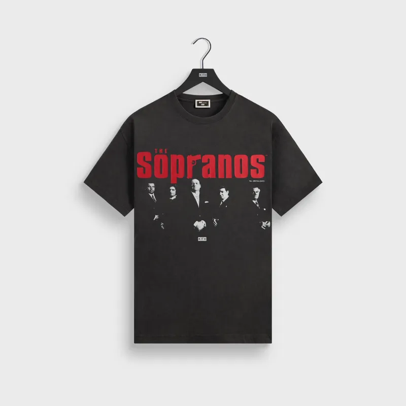 Kith for The Sopranos Est. 1990 Poster Vintage Tee - Black sold by Kith