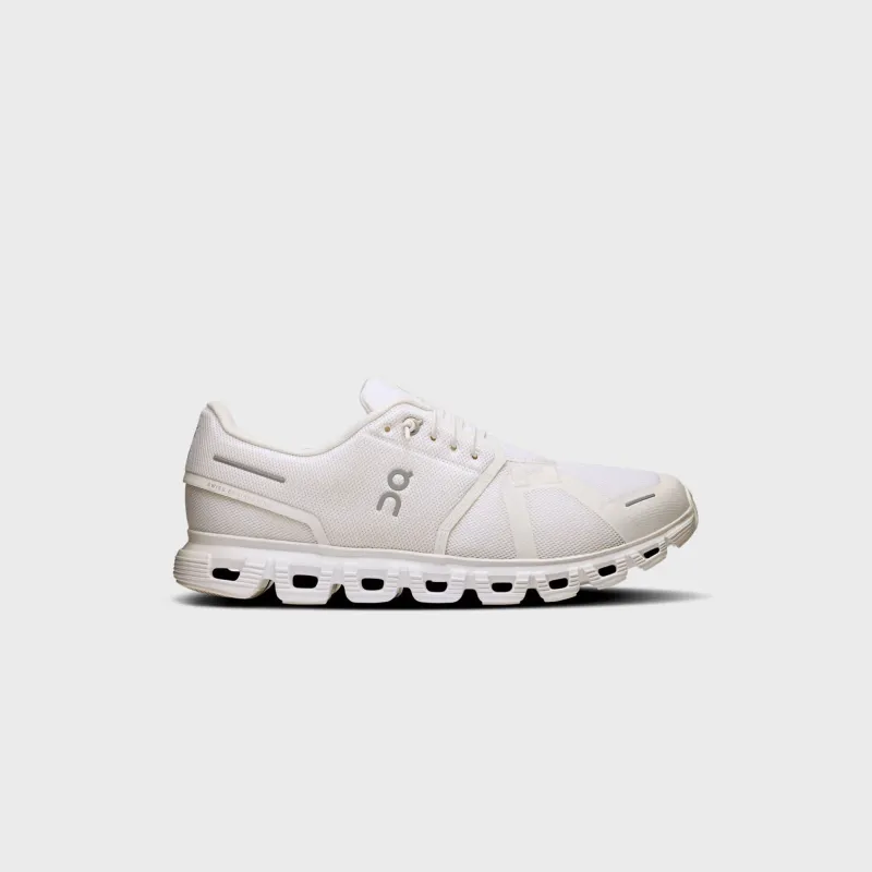 On Running Cloud 6 - White / White sold by Kith