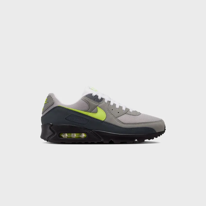 Nike Air Max 90 - Black / Anthracite / Light Charcoal / Neon Yellow made by Nike
