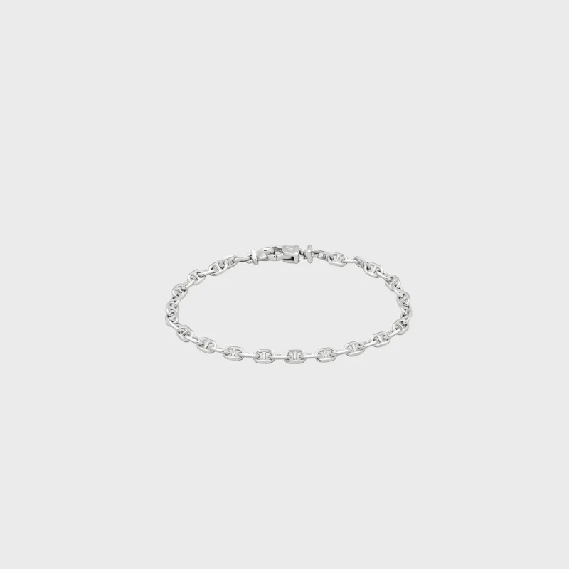 Tom Wood Cable Bracelet 8.3" - Silver made by TOM WOOD