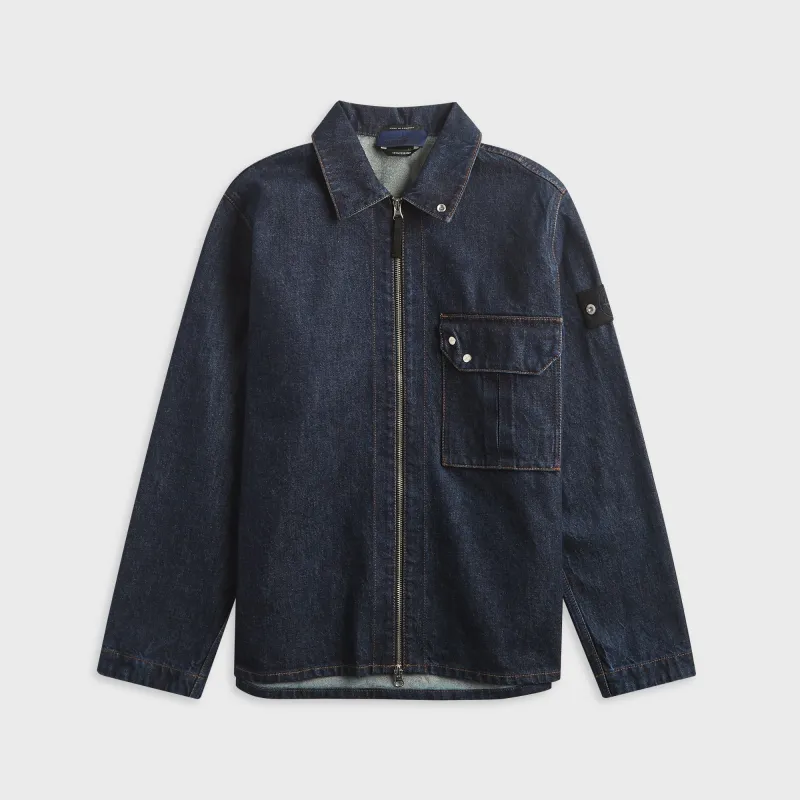 Stone Island Camicia Shirt - Blue Rinse sold by Kith