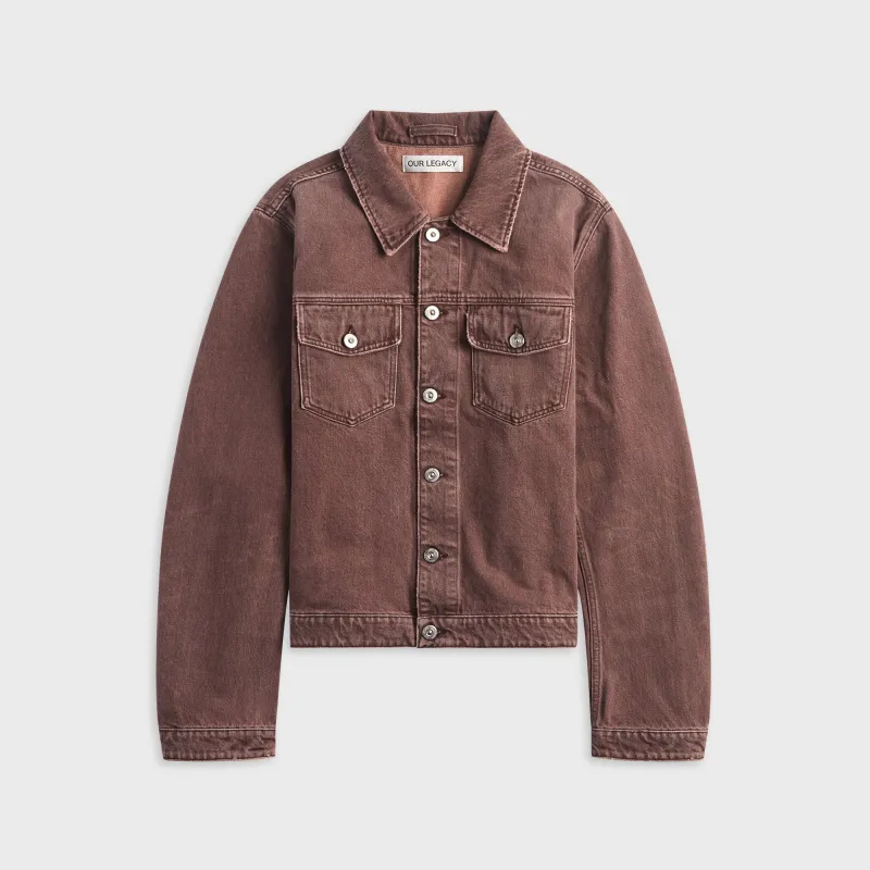 Our Legacy Origin Jacket - Overdyed Choco Melon made by Our Legacy