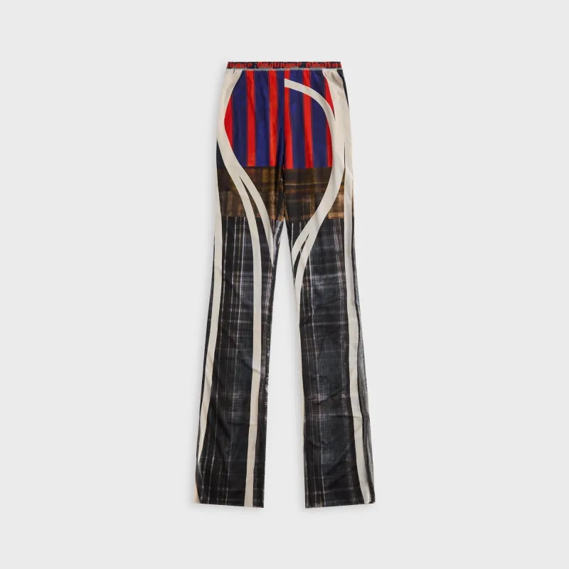 Ottolinger Mesh Pant - Racing Plaid made by Kith