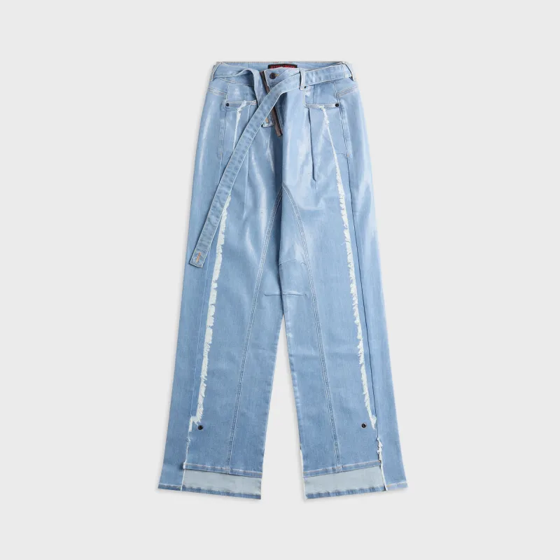 Ottolinger Glazed Baggy Jeans - Blue made by Kith