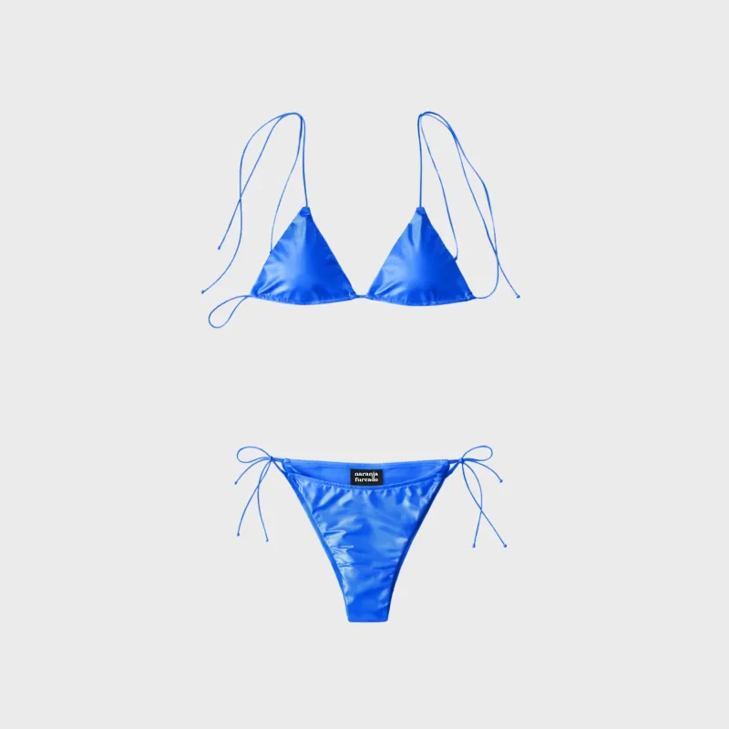 Naranja Furcado Triangle Set - Dodgerblue made by Kith