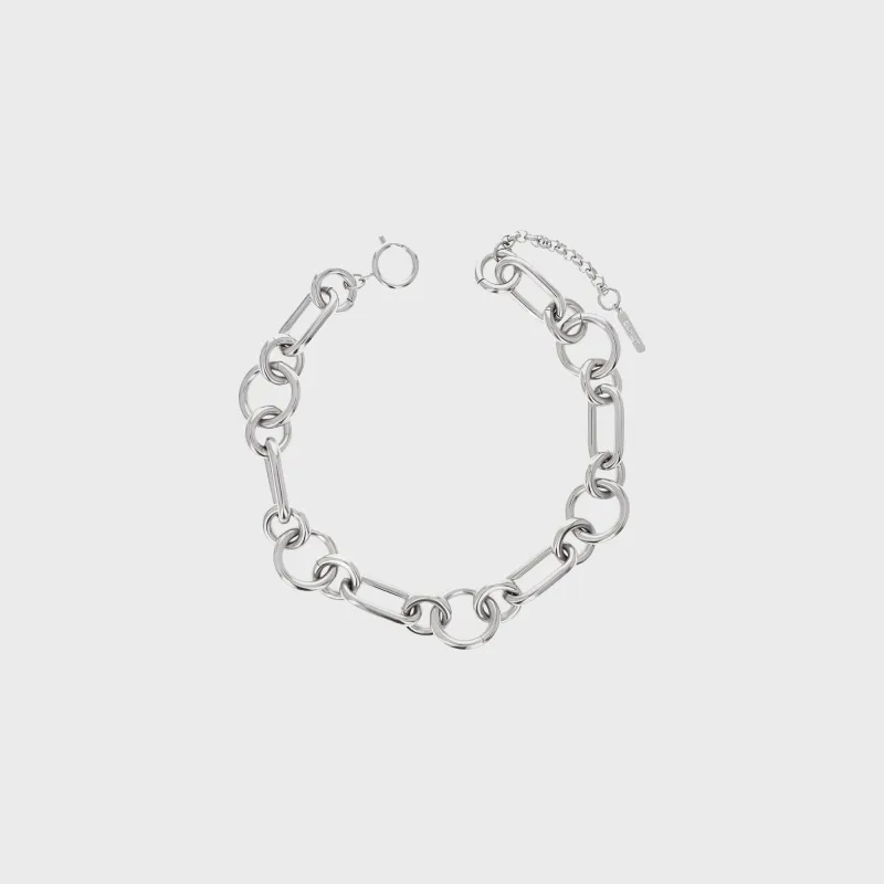 Justine Clenquet Troy Choker - Palladium sold by Kith