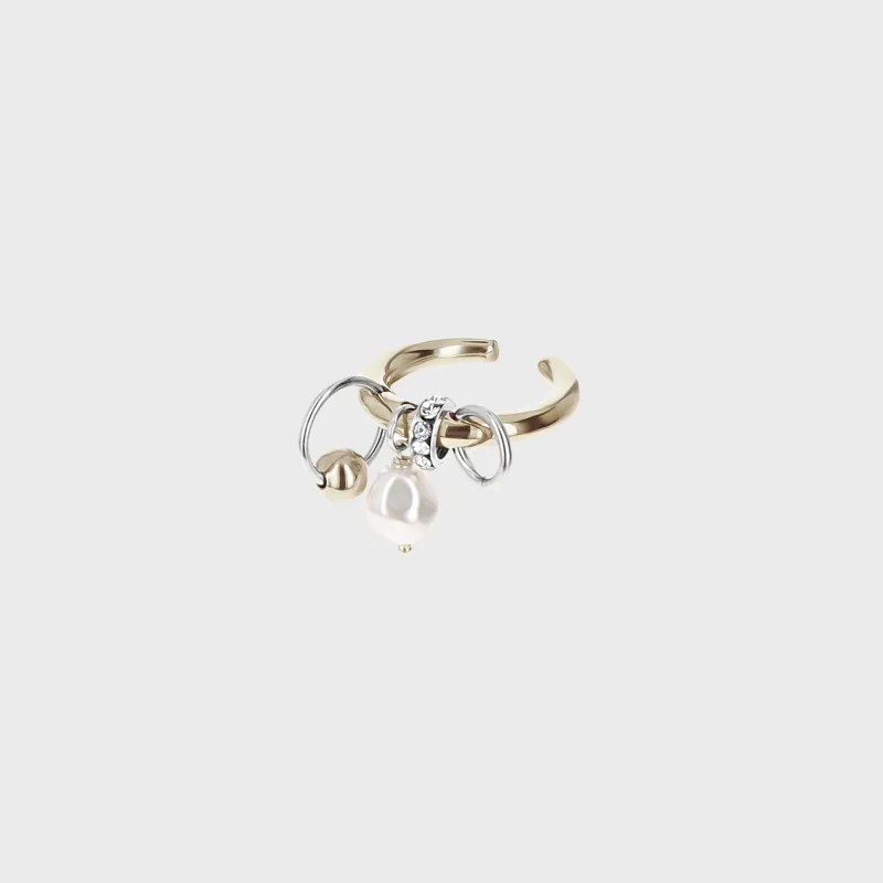 Justine Clenquet Nathan Ring - Gold / Palladium sold by Kith