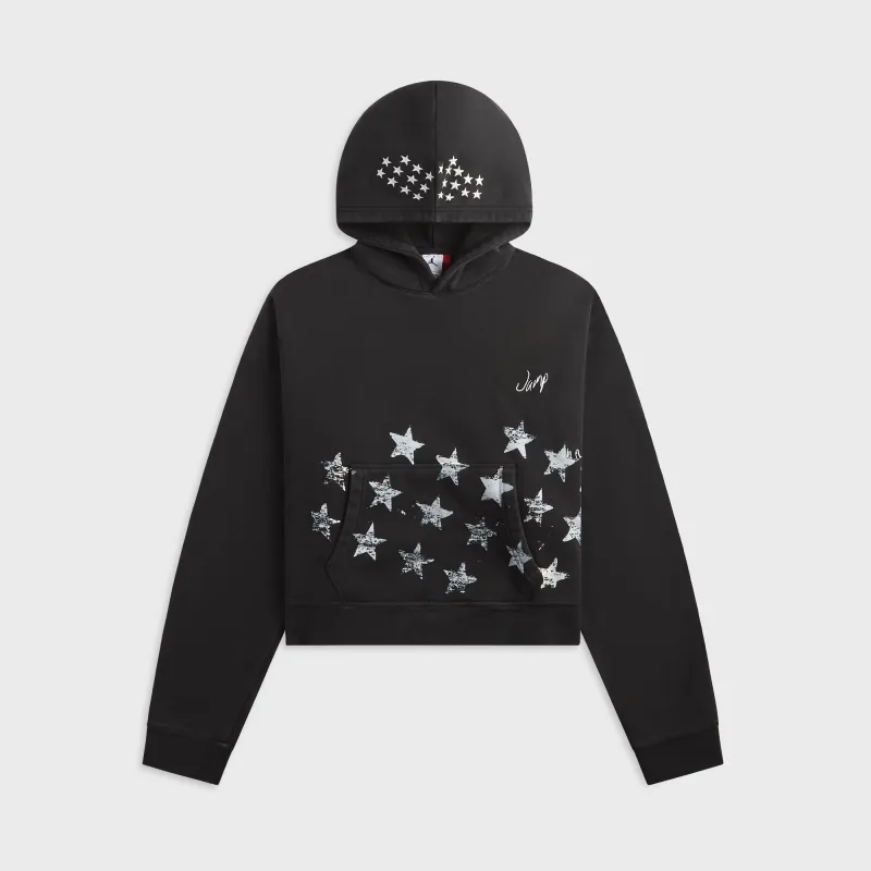 Jordan M J IH Crop Hoodie - Black sold by Kith