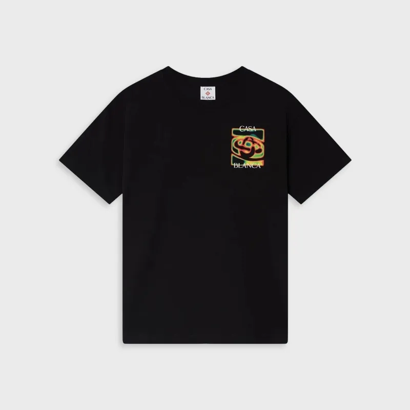 Casablanca Heat Map Classic Tee - Black sold by Kith