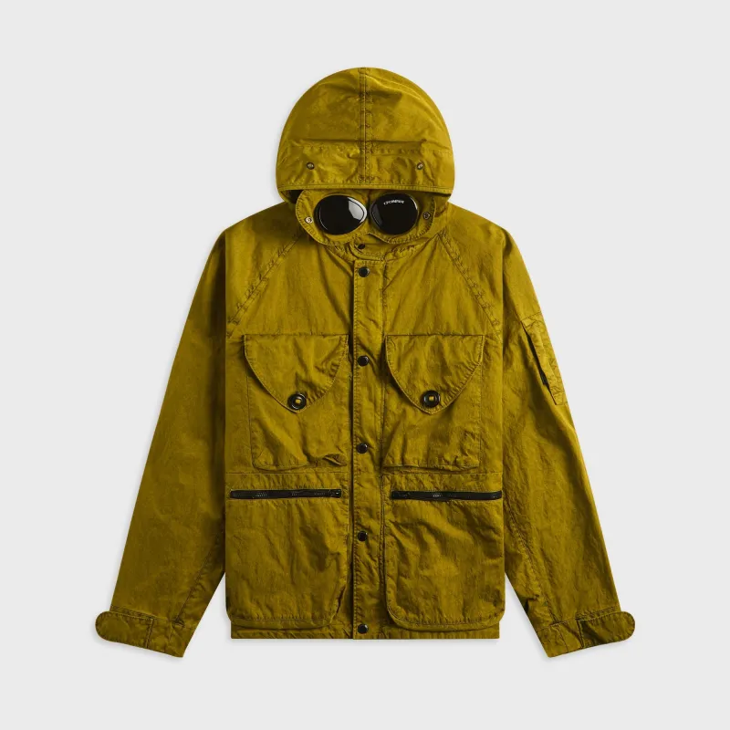 C.P. Company Panama-R Mixed Goggle Jacket - Antique Moss sold by Kith