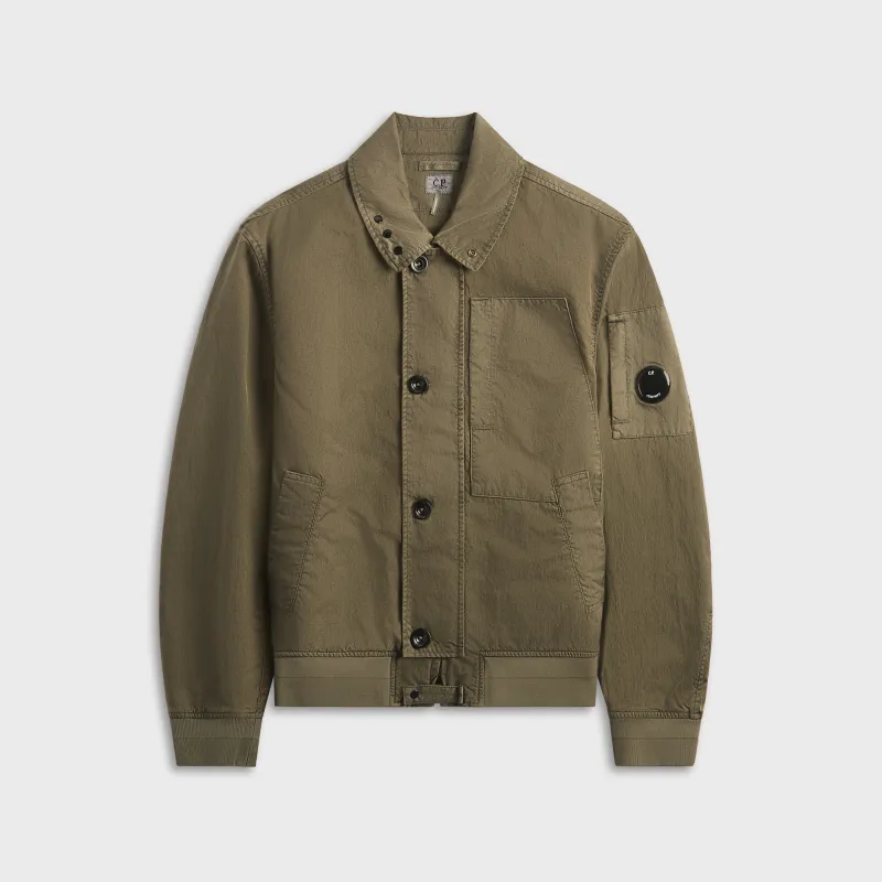 C.P. Company Panama-R Bomber Jacket - Moss Gray sold by Kith