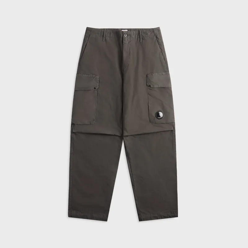 C.P. Company Micro-Reps Boxy Cargo Lens Pant - Gunmetal sold by Kith