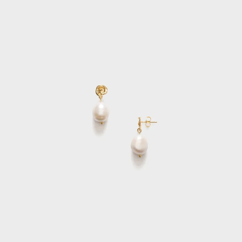 Anni Lu Under The Sun Earrings - Gold sold by Kith