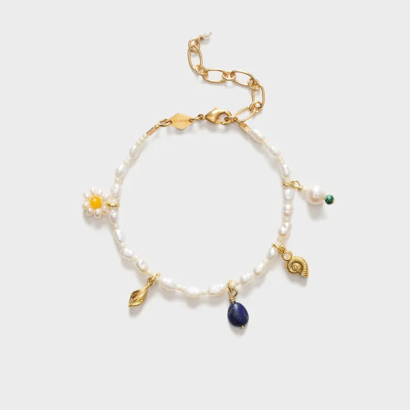 Anni Lu Swimclub Bracelet - Pearl sold by Kith