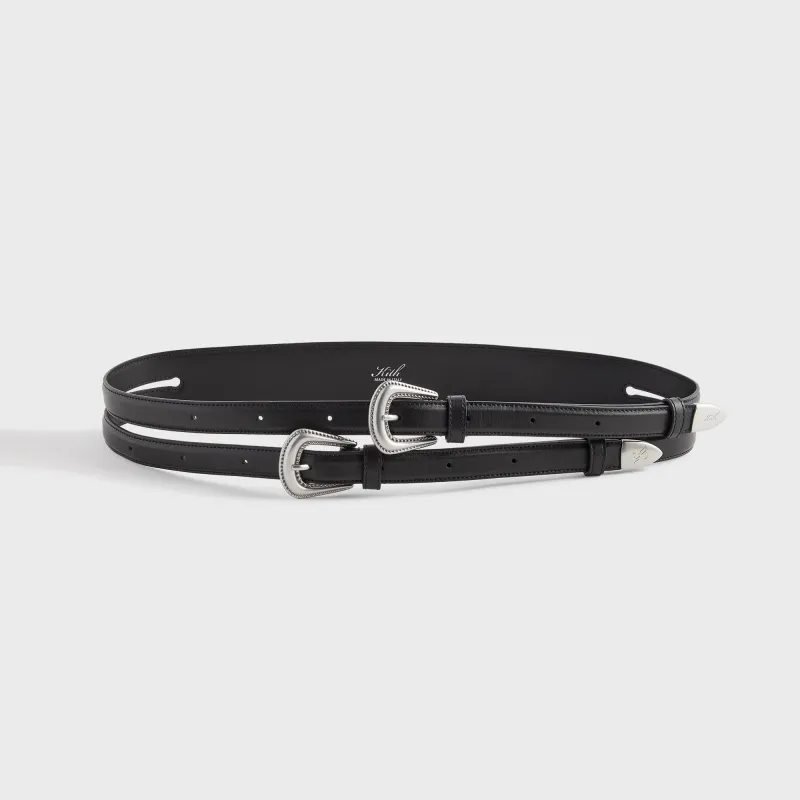 Lisa for Kith Women Double Strap Belt - Black made by Kith