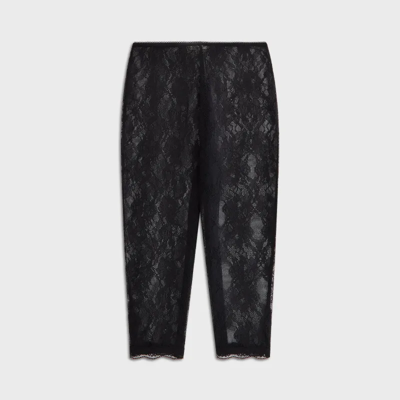 Lisa for Kith Women Chloe Lace Capri - Black made by Kith