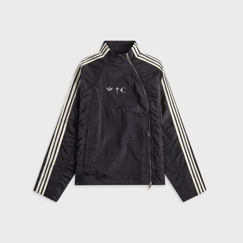 adidas x Thug Club Teamgeist Woven Track Top - Black / Silver Metallic sold by Kith