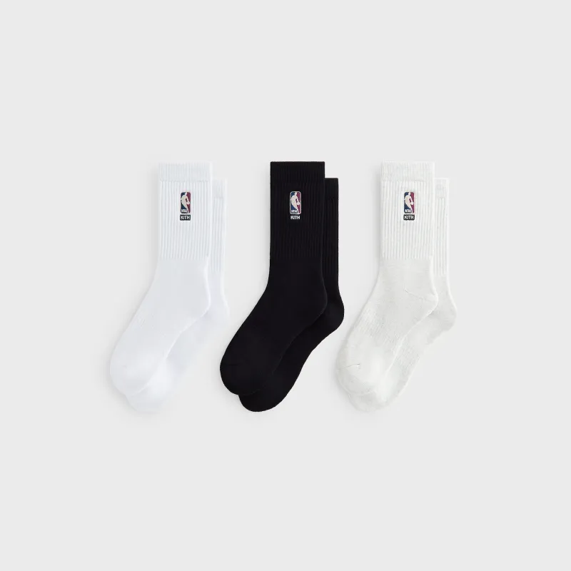 Kith for NBA All-Star 3-Pack Crew Socks - Multi made by Kith