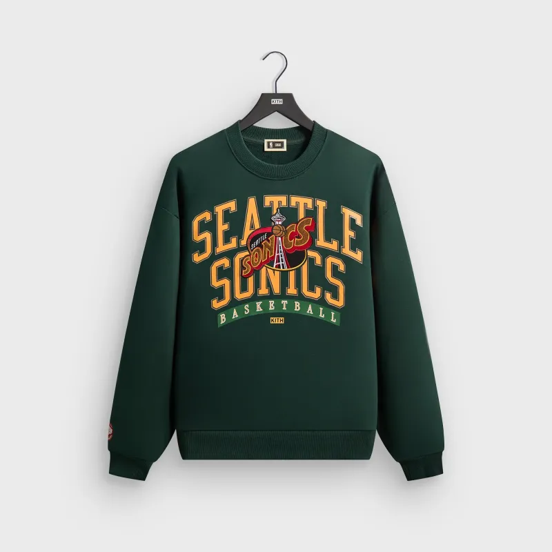 Kith for NBA All-Star Seattle SuperSonics Nelson Crewneck - Stadium made by Kith