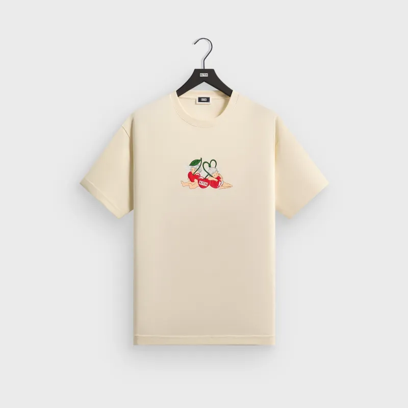Kith Cherry Bunch Tee - Sandrift made by Kith