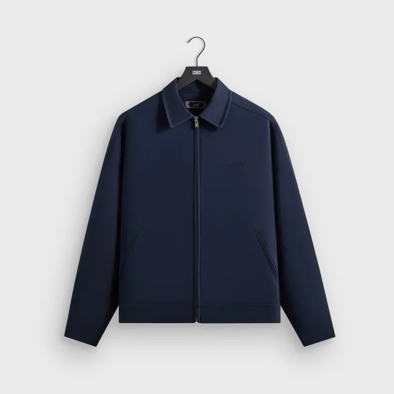 Kith Midweight Double Weave Huron Jacket - Nocturnal sold by Kith