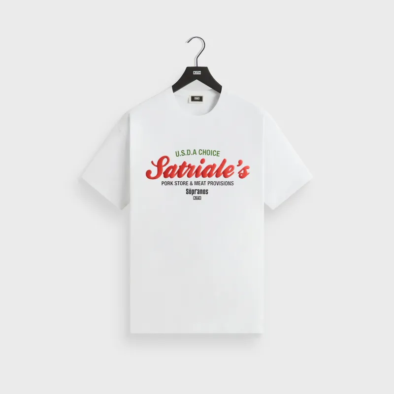Kith for The Sopranos Satriale's Vintage Tee - White made by Kith